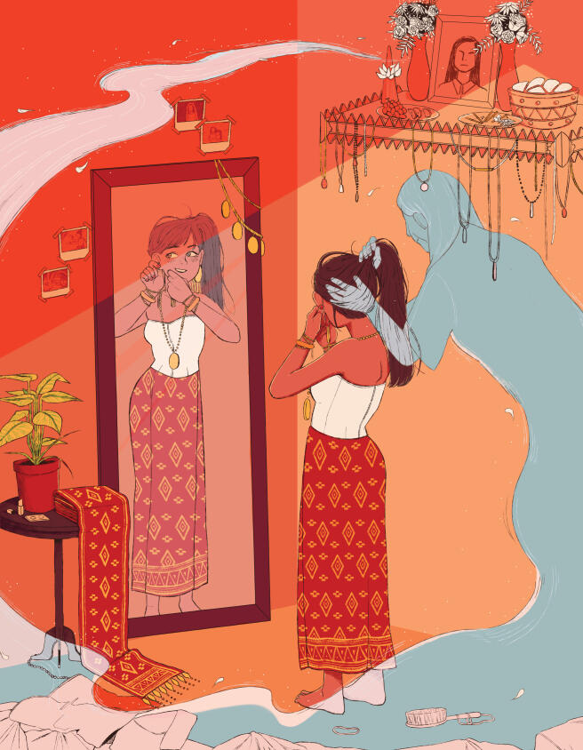Traditional Garments (2020) for Legacies Volume 2 zine project