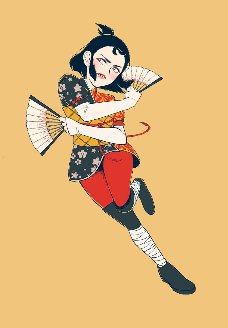 Yumi (2020) - Code Lyoko fan art