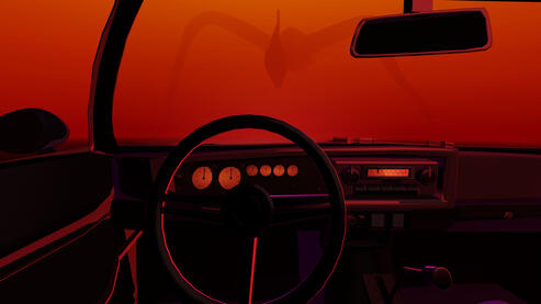Mind Flayer & Camaro interior modeling by me
