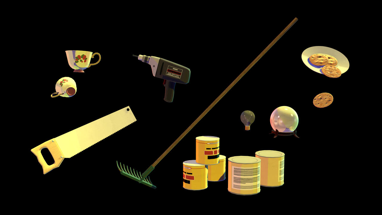 Miscellaneous props used around STVR. These are all models I made.