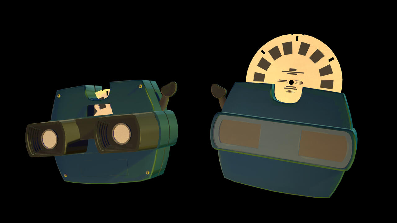 The MemoryViewer from chapter 3, it is the hero prop that you (as Will Byers) use to flash through different memory.