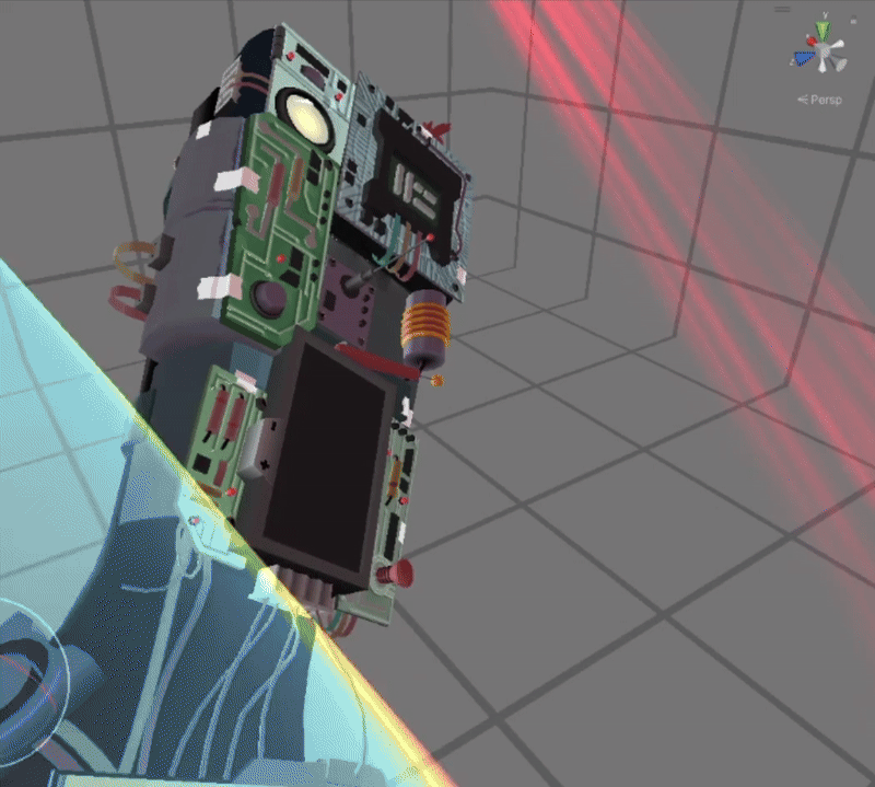 (WIP) Animation of battery going into glove